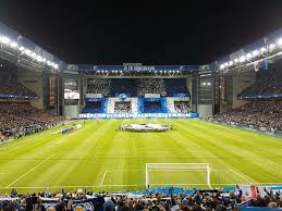 15 min walk from osterport station, and easy to find. The National Stadium Of Denmark Review Of Telia Parken Copenhagen Denmark Tripadvisor