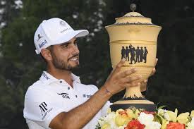 Abraham ancer's putt on the 15th hole in the second round of the 2020 tour championship. Bltubl9zyqd1gm
