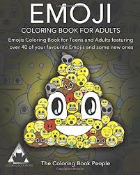 Affiliate links have been included for your convenience. Emojis Coloring Book For Teens And Adults Featuring Over 40 Of