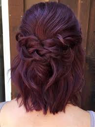 Half Up Half Down Braided Wedding Hairstyle For Short Hair Jpg 600 803 Pixels Braided Hairstyles For Wedding Short Wedding Hair Shoulder Hair