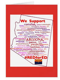 Redfored We Support 5x7 Card With Envelope Mini Signs Redfored We Support A Village Supportive Teacher School Psychologist