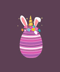 Are you missing easter gift ideas? Unicorn Easter Egg Bunny Ear Funny Happy Easter Day Gift Tshirt Digital Art By Julie Hurst