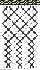 Black And White Bracelet Pattern 40740 Friendship Bracelets Net Diy Friendship Bracelets Patterns Friendship Bracelet Patterns Bracelet Patterns