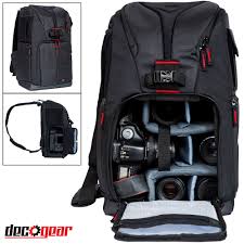 Deco Gear Dslr Camera Backpack Customizable Compartments For Cameras Lenses Accessories Laptop Weather Protective Perfect For Canon Nikon Sony Photographers Can Also Turn Into Sling Bag Walmart Com