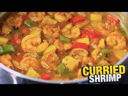 How To Make Jamaican Style Curried Shrimp Hawt Chef Youtube Shrimp Recipes For Dinner Chicken And Shrimp Recipes Jamaican Recipes