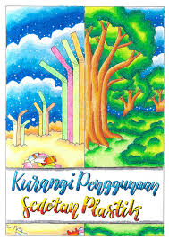 Membuat Poster Bertema Lingkungan Gambar Poster Lingkungan Hidup Lucu