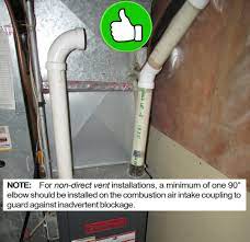 As a result, the exhaust gas exists at a lower pressure relative to the fresh air flowing into your furnace. Can You Install A High Efficiency Furnace With Only One Pipe Structure Tech Home Inspections