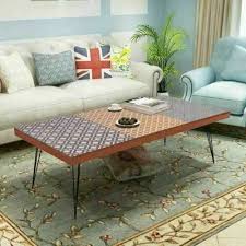 Airy global texture and serving space for a sofa or sectional. Retro Coffee Table Hairpin Legs Side Industrial Metal Vintage Design Living Room For Sale Online Ebay