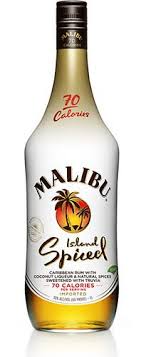 Then, you make a piña colada , which consists of rum, pineapple juice and cream of coconut. Malibu Island Spiced Malibu Rum Drinks Malibu Rum Spiced Rum