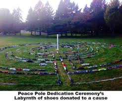 Once you have displayed your pole, take a photo and upload onto the peace pole project website. Garden Peace Pole Make Your Own Peace Pole Peace Poles