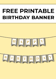Make a party banner, a happy birthday banner, a bridal shower banner or any other banner that you'd like. Free Printable Birthday Banner Black Chevron And Glitter Chevron Lemon