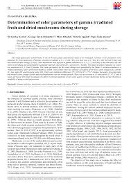 Malaysian television drama, that is an adaptation of tv azteca's la loba produced by global station sdn bhd. Pdf Croatian Journal Of Food Technology Biotechnology And Nutrition Determination Of Color Parameters Of Gamma Irradiated Fresh And Dried Mushrooms During Storage