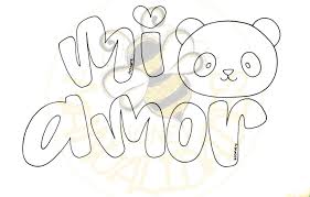 Molde Mi Amor Panda Para Imprimir Moldes De Letras Timoteo Letras De Burbujas Moldes De Letras A continuación, ajusta las dimensiones del molde, al tamaño que necesites. molde mi amor panda para imprimir