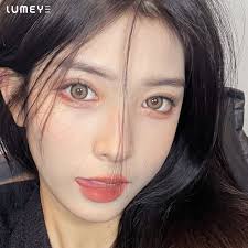 LUMEYE Forest Brown Colored Contact Lenses