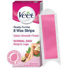Natural hair removal creams and waxes provide an alternative that is much gentler on the skin while yielding similar results. Buy Veet Hair Removal Waxing Strips Kit Normal Skin Online At Best Price Bigbasket