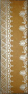 Border Element For Mandana Rangoli Border Designs Border Rangoli Warli Paintings