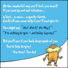 Awesome Fun Dr Seuss Cartoon About Volunteering From Hands On Network Volunteer Quotes Volunteer Inspiration Volunteer Recognition