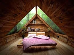 Le Journal De La Maison Attic Bedroom Small A Frame House Attic Bedroom Designs