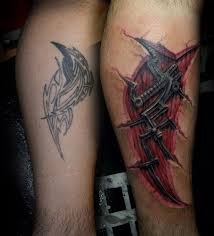 Hier findest du die besten zitate und sprüche zum thema gut & böse: Biomechanik Tattoo 50 Bilder Von Bionic Motiven Fur Wade Arm Usw