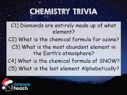 Jul 04, 2018 · chemistry trivia questions quiz the quiz below is on the preparation of reagents for all chemistry students that are just starting their laboratory experience. Christmas Science Quiz Ppt Download
