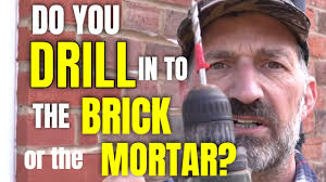 Do You Drill into the Brick or the Mortar?