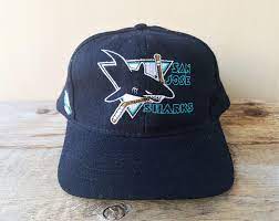 Vintage Distressed San Jose Sharks Snapback Hat American Needle 100 Wool Baseball Cap Block Head Official Nhl Hockey Retro Ballcap Snapback Hats San Jose Sharks Ball Cap
