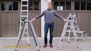 Load capacity type iaa duty rating. Gorilla Ladders Mpx Aluminum Multi Position Ladder Youtube