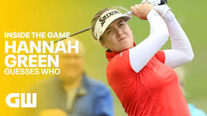 Hannah green, pen name for american author joanne greenberg (born 1932). Guess Who With Hannah Green Golfing World Youtube