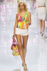 Timonegingi Karolina Kurkova At Versace Ss04 Fashion Fashion Show Ready To Wear