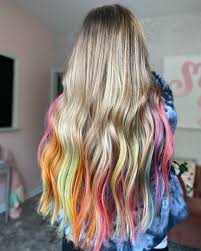 To create rainbow hair, you need a beautiful light palate to work on. 32 Photos Of Rainbow Hair Ideas To Consider For 2021