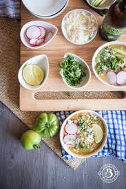 Green Tomato Recipe: Beer Chicken Posole Verde - Domestic Fits