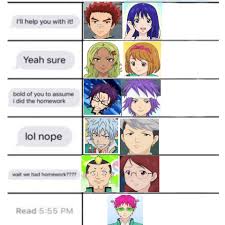 The Incorrect Quotes Of Saiki K Saiki Anime Nerd Anime Funny