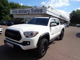 Find used toyota tacoma s near you with truecar. Toyota Tacoma Tax Free Military Sales In Germany