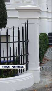 Zaunpfeiler Torpfeiler Zaunsaulen Aus Beton Pfeiler Pfeileraufsatz Vorgarten Zaun Zaun Vorgarten Gestalten