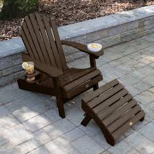 Camacho Plastic Folding Adirondack Chair With Ottoman Folding Adirondack Chairs Adirondack Chair Resin Adirondack Chairs