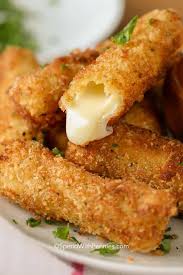 Cheese Sticks Or Mozzarella Sticks Are One Of The Best Comfort Foods We Love Making Them For A Homemade Cheese Homemade Cheese Sticks Cheese Sticks Recipe