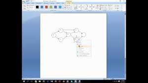 how to make a network diagram in microsoft word