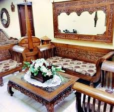 Meja persegi panjang ini sangat cocok untuk ruang sempit sehingga anda tidak akan menghabiskan banyak ruang. Perabot Jati Qdi Kutu Ansuran Cash Home Facebook