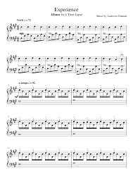 Experience Ludovico Einaudi Sheet Music For Piano Download Free In Pdf Or Midi Musesco Piano Songs Sheet Music Easy Violin Sheet Music Violin Sheet Music