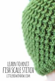 Holiday crafts, kids crafts, crochet, knitting, dolls, rubber stamps and much more! Learn To Knit Fish Scale Stitch Little Red Window