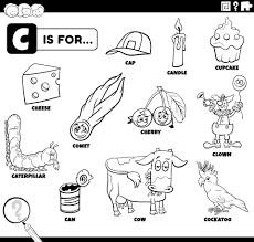 Win with a list of c words that are 9 letters long in scrabble, words with friends and more. Letter C Words Educational Set Coloring Book Page 7048215 Vector Art At Vecteezy