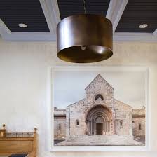 Large Wall Decor Ideas To Try Now Architectural Digest Architectural wall decor architectural resin plaques and large wall panels.