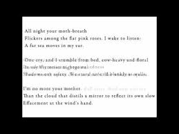 The words used by sylvia plath are symbolically notable. Morning Song By Sylvia Plath Summery Analysis English Literature