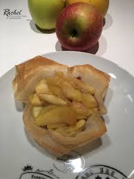 Tarte Aux Pommes Legere Avec Des Feuilles De Bricks Rachel Cuisine Recettes De Cuisine Feuille De Brick Rachel Cuisine