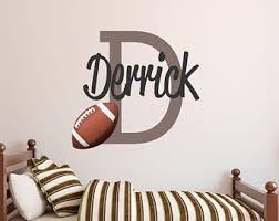 Looking for creative nursery and baby room decor ideas? Football Room Decor Etsy