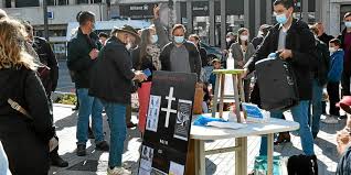 Des manifestations contre le pass sanitaire se tiennent aussi dans d'autres villes de france dont marseille, lyon, perpignan ou annecy. Gj5sdh 143ivvm