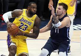 LeBron James offers teaching moment to Luka Doncic - Los Angeles Times