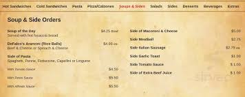 Jun 18, 2021 · defalco's appointment follows john samaan's decision to step down as chro to pursue another opportunity. Defalco S Italian Deli Grocery Menu In Scottsdale Arizona Usa