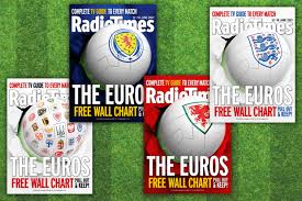 The euro 2020 printable wallcharts are created to print at a3 size but look good in a4 as well. Free Euro 2020 Wall Chart Radiotimes Com Special Euro 2020 Issue Radio Times