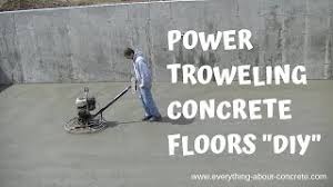 Our concrete power trowels are made with superior speed, pressure and the performance that you are looking for. How To Finish A Concrete Floor Power Troweling Secrets Youtube